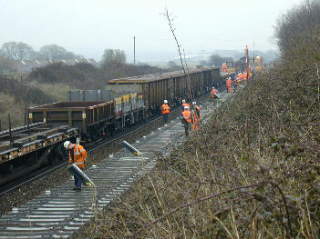 Mending the track - 3