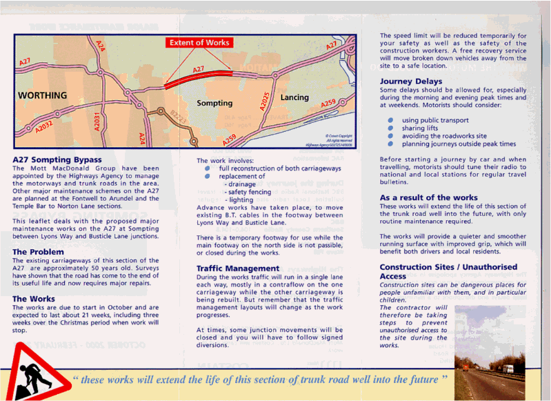 The Highways Agency Brochure